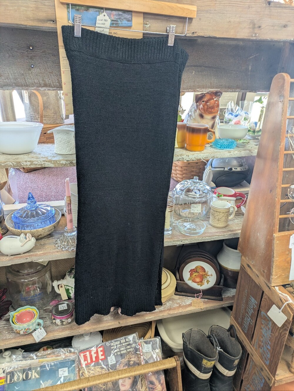 Sweater Knit Maxi Skirt